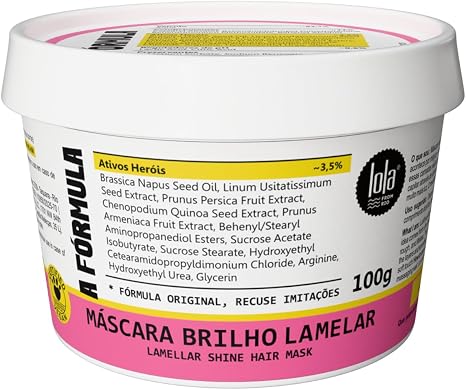 Máscara Capilar A Fórmula 100gr - Lola Cosmetics