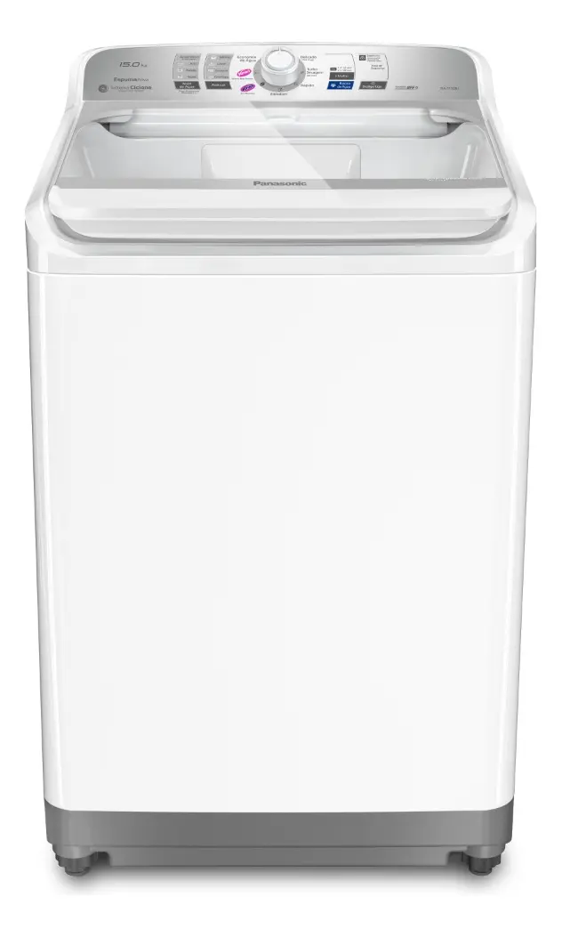 Máquina de lavar automática Panasonic 15kg Branca Na-f150b1w