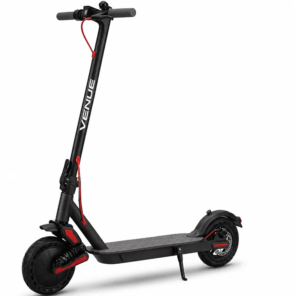 Patinete Elétrico 350w Com Amortecedor E App Gps Bateria Recarregável Dobrável Super Autonomia Para Adultos Até 150kg Preto