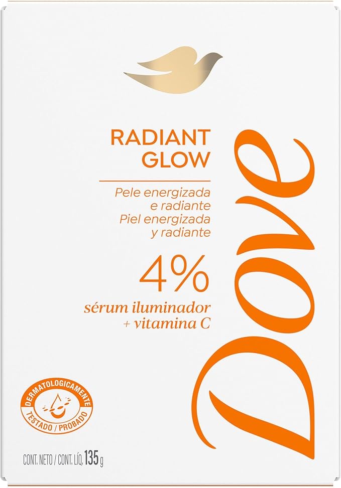 Dove Sabonete Sérum Em Barra Radiant Glow 135g