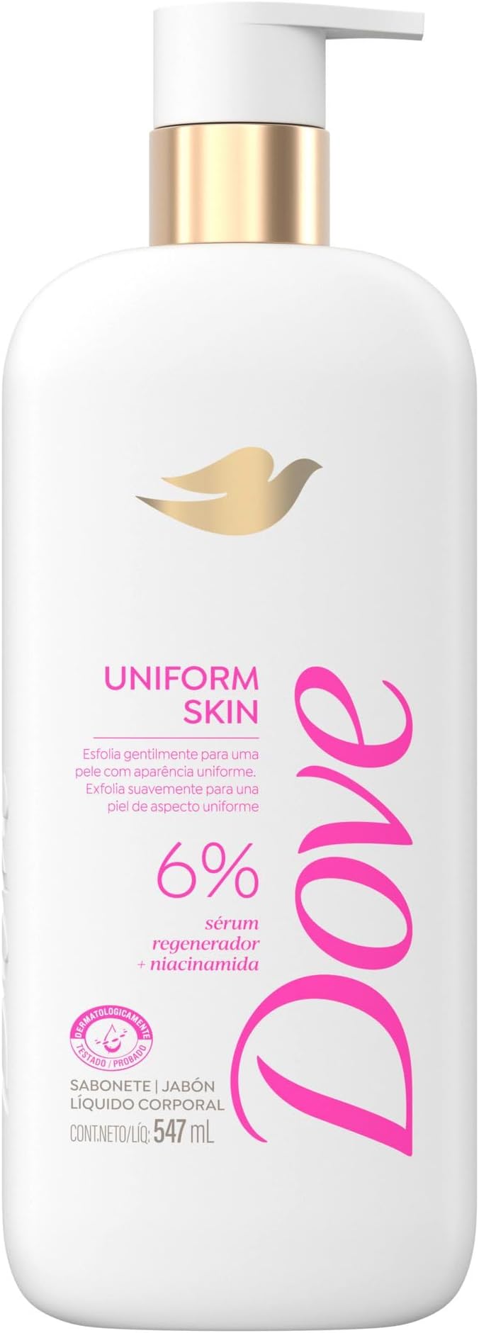 Dove Sabonete Sérum Líquido Uniform Skin 547ml
