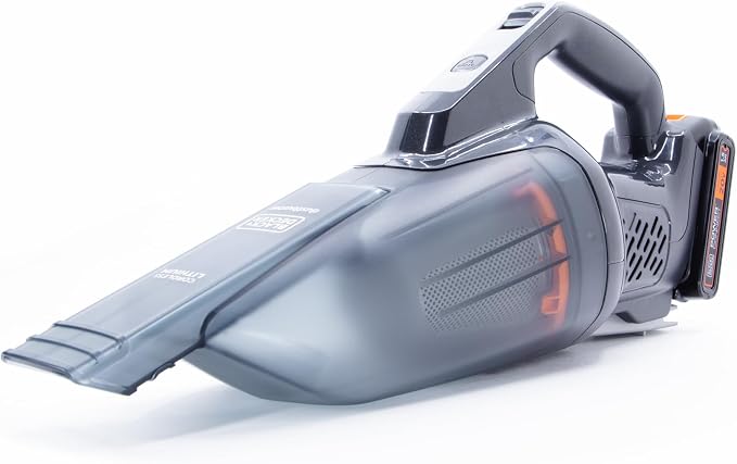 BLACK+DECKER Aspirador de Pó, Portátil, com Tecnologia Powerconnect e Dustbuster, Modelo BCHV001D1E, Bivolt