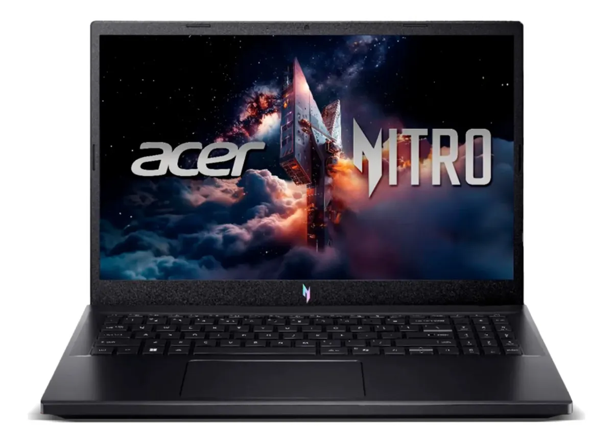 Notebook Gamer Acer Nitro V 15 com Placa NVIDIA GeForce RTX 4060 8GB Processador Intel Core i5 13ª Geração 16GB RAM DDR5 Armazenamento 512GB SSD Tela 15.6" Full HD 165Hz IPS Linux ANV15-52-52VN