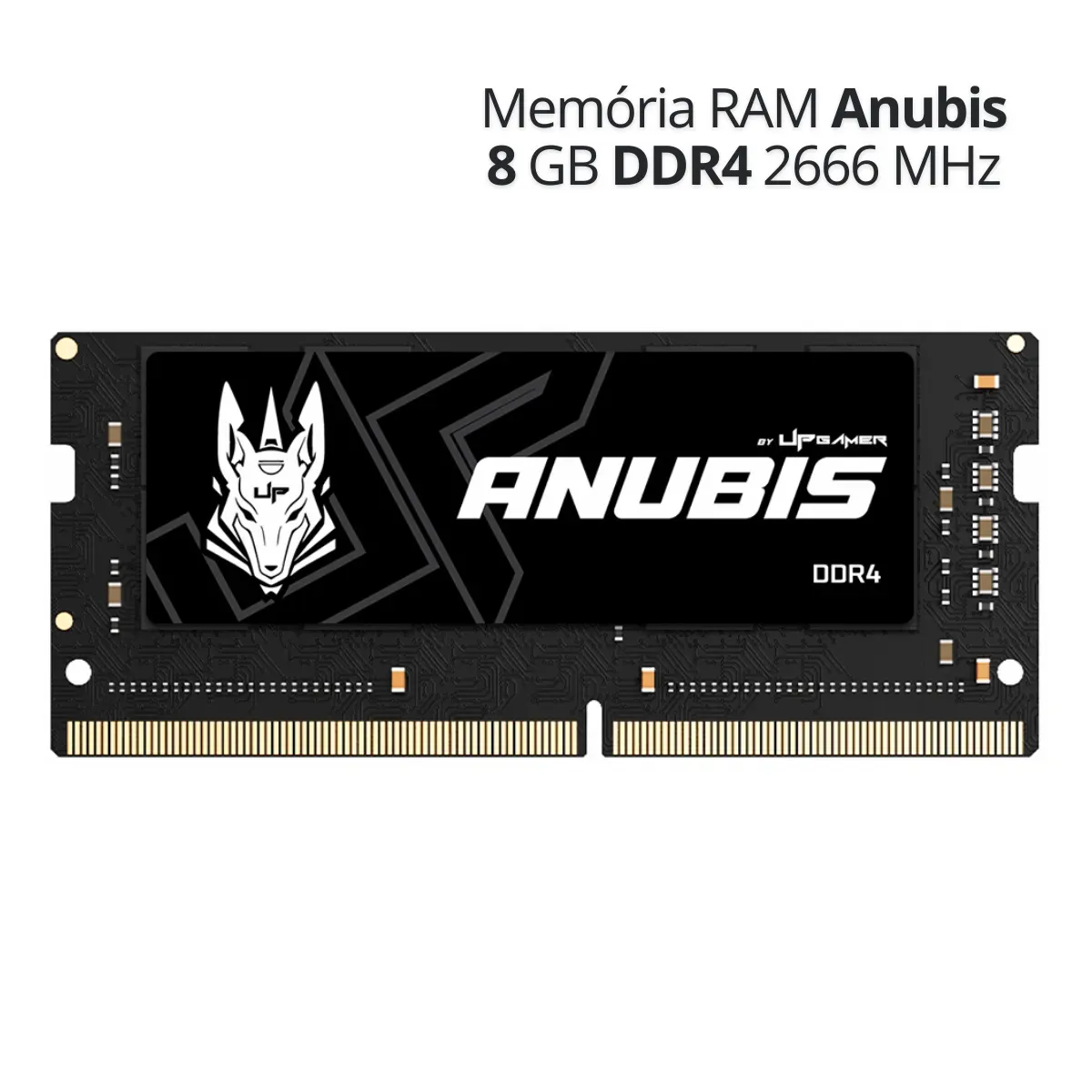 Memória RAM para Notebook 8GB DDR4 2666MHz SO-DIMM - UP Gamer Anubis