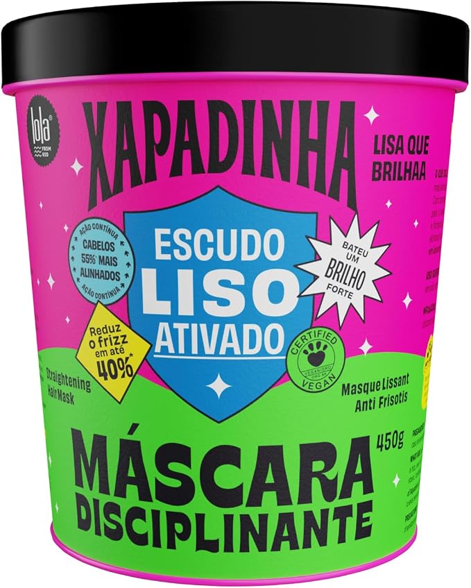 Xapadinha Máscara Capilar Disciplinante 450g, Lola Cosmetics