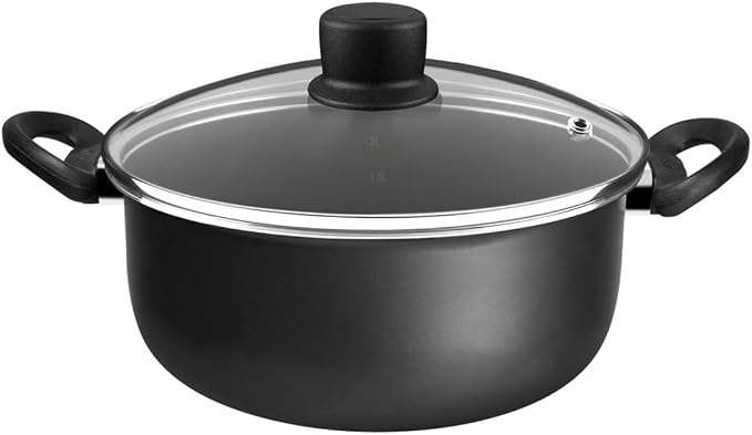 Caçarola Rochedo Robusta Grafite 24cm