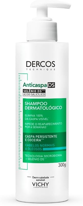 Vichy, Dercos Shampoo Anticaspa para Cabelos Normais a Oleosos