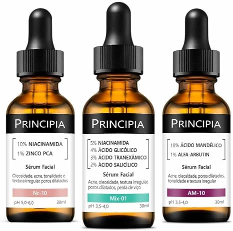 Kit Trio Antiacne Principia, NC-10, Mix-01 e AM-10