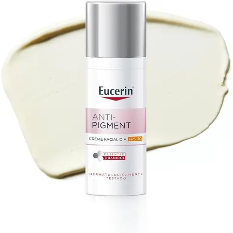 EUCERIN Creme Facial Antimanchas Dia FPS30 50ml, Anti-Pigment, Clareador, Thiamidol, Diurno