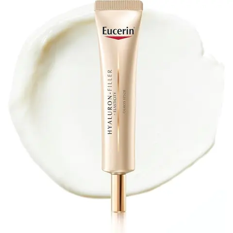 EUCERIN Creme de Olhos Anti-idade Firmador FPS 20 15ml, Elasticity, Hyaluron-Filler, Ácido Hialurônico, Antirrugas