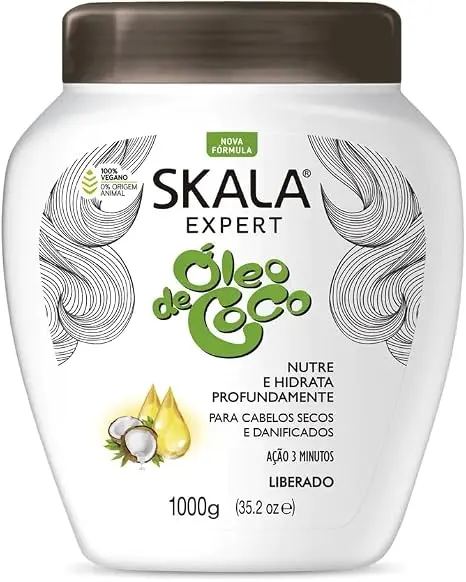 Creme Capilar Skala, Com Óleo de Coco, 1kg