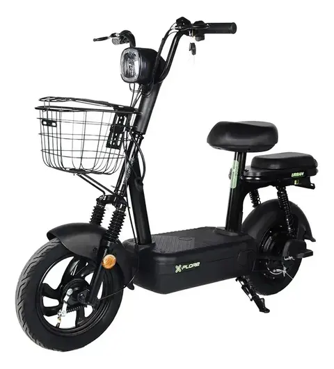 Bike Elétrica Urban Scooter 500w 48v 12ah Mobilidade Urbana