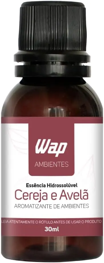 WAP Essência Hidrossolúvel Umidificador e Climatizador 30ml Cereja e Avelã