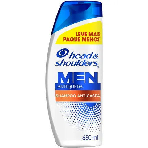 Head & Shoulders Shampoo Anticaspa Antiqueda 650 ml