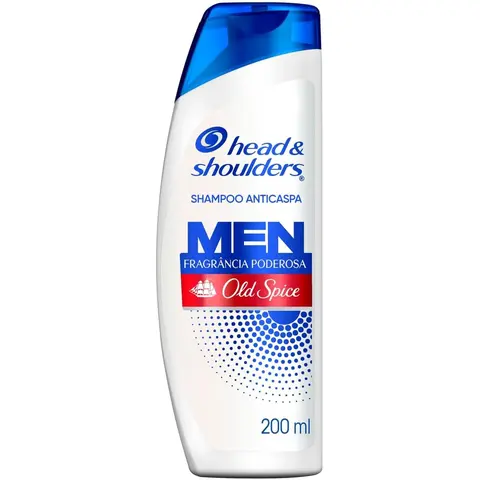 Shampoo Anticaspa Head & Shoulders Fragrância Poderosa Old Spice 200 ml