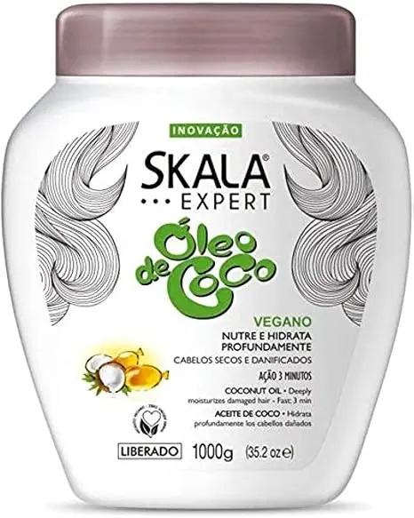Creme de Tratamento Skala, Óleo de Coco, 1kg