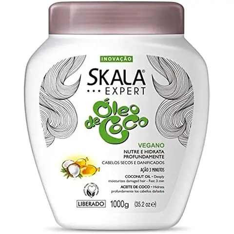 Creme de Tratamento Skala, Óleo de Coco, 1kg